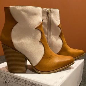 Qupid western style booties.